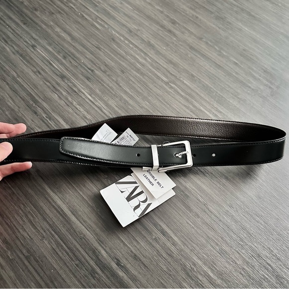 Zara Other - Zara Man Reversible Leather Belt